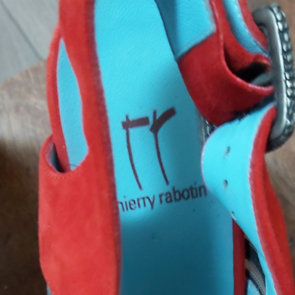 Thierry Rabotin Parma red slingback - Picture 7 of 9